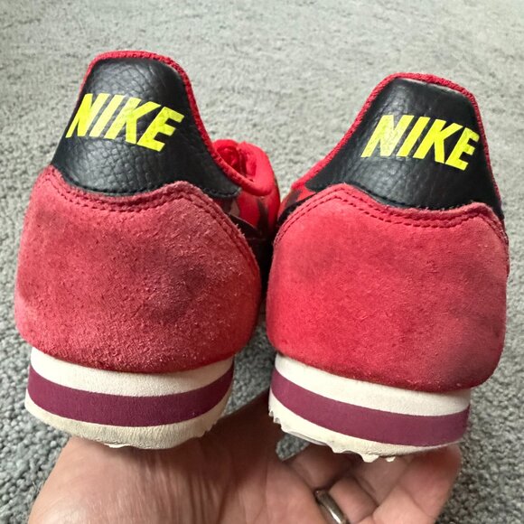 Nike Classic Cortez Nylon QS "Aloha Pack" Sneakers - Men's Sz 10 1/2 - Univ. Red - Picture 11 of 12